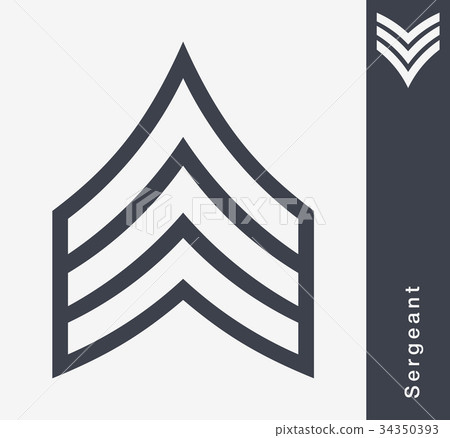 Military Ranks and Insignia. Stripes and Chevrons Military Ranks and Insignia. Stripes and Chevrons 34350393