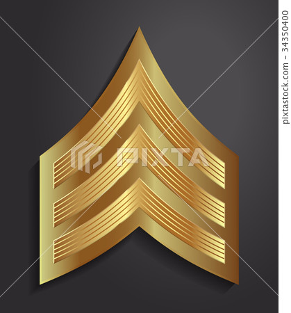 Military Ranks and Insignia. Stripes and Chevrons Military Ranks and Insignia. Stripes and Chevrons 34350400