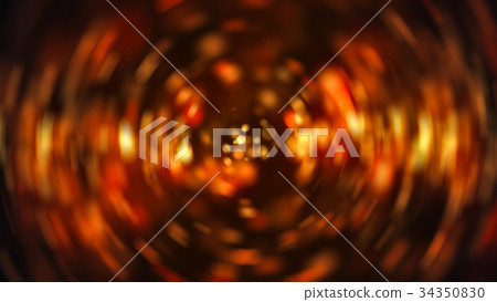 Radial gold blur background. Digital illustration 34350830