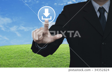 Business internet concept Business internet concept 34352824