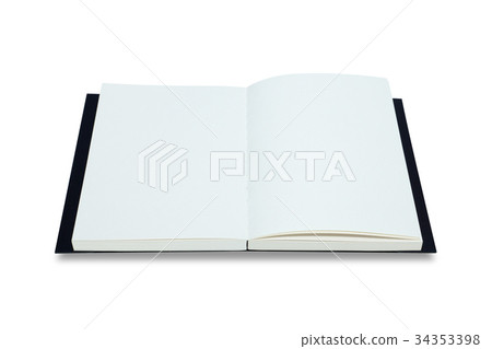 Sketch book on white background. Sketch book on white background. 34353398