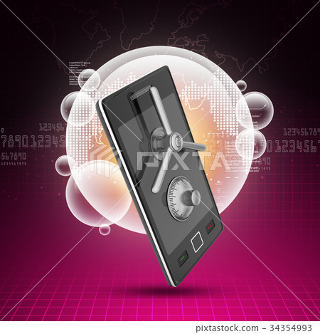 Mobile Security and Protection Concept. Mobile Security and Protection Concept. 34354993