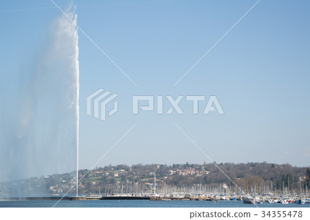 Swiss fountain 34355478