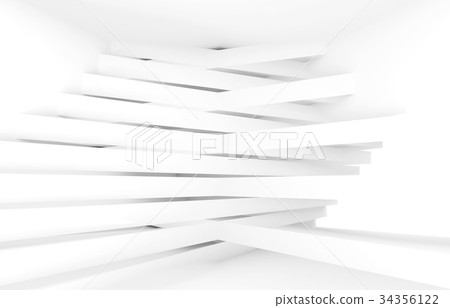 White pattern of intersected stripe beams, 3d 34356122