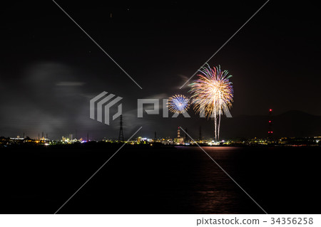 Fireworks display Fireworks [Tahara City, Aichi Prefecture] 34356258