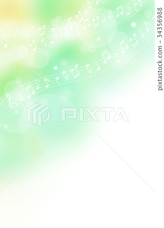 Music image (green) 34356988