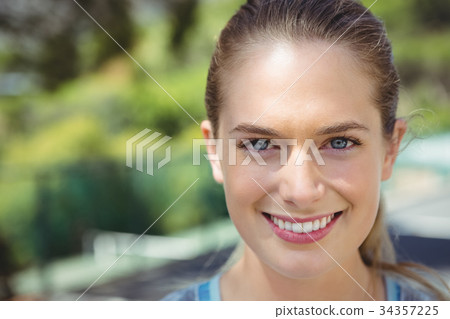 Close up of happy woman Close up of happy woman 34357225