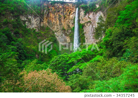 Sipisopiso waterfall, Medan, Indonesia. Sipisopiso waterfall, Medan, Indonesia. 34357245