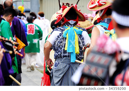 照片 岩手县 秋祭 常规节日 首页 照片 人物 男女 日本人 岩手县 秋祭