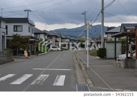 Hirosaki city area in the early autumn 34362155
