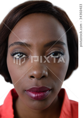 Close up portrait of young woman Close up portrait of young woman 34368483