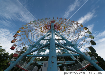 Amusement park trace Amusement park trace 34376407
