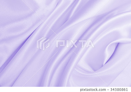 Smooth elegant lilac silk or satin texture 34380861
