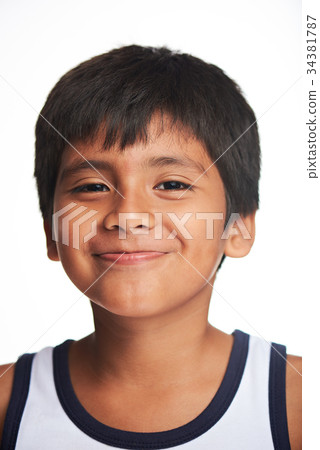 smiley little boy 34381787