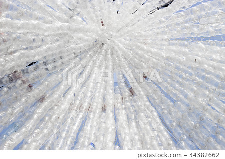 plastic water bottle decoration 34382662