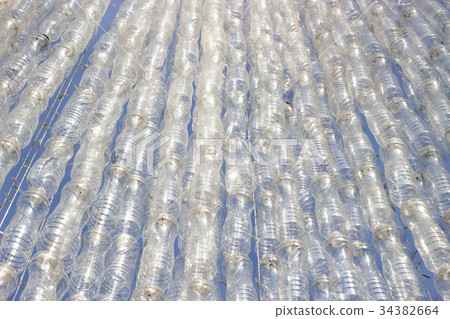 plastic water bottle decoration 34382664