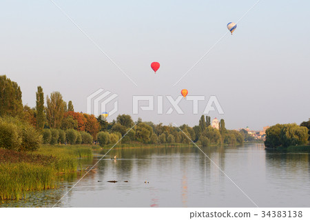 The view on balloons are over Olexandria Park The view on balloons are over Olexandria Park 34383138