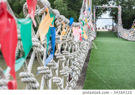 Rope bridge 34384128