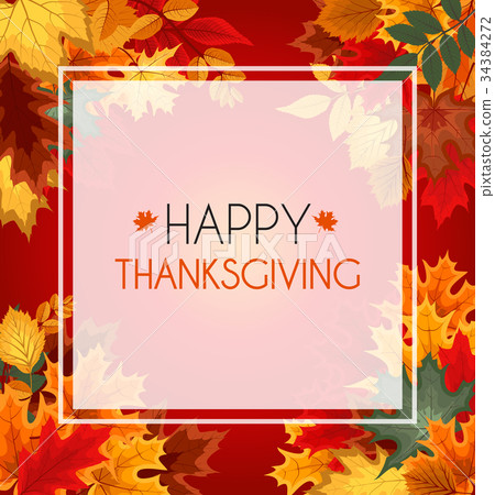 Abstract Vector Illustration Autumn Happy Abstract Vector Illustration Autumn Happy 34384272