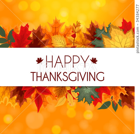 Abstract Vector Illustration Autumn Happy Abstract Vector Illustration Autumn Happy 34384277