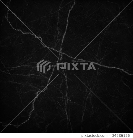 Black marble natural pattern for background 34386136