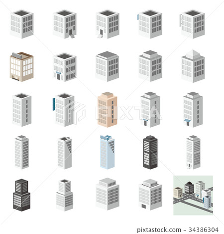 3D建築，建築，辦公室1 34386304