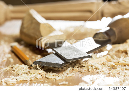 Carpenter's workplace Carpenter's workplace 34387407