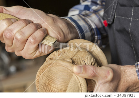 Carpenter at work Carpenter at work 34387925