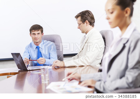 Business team meeting Business team meeting 34388185