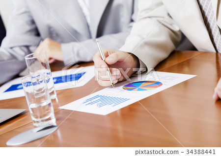 Business team meeting 34388441