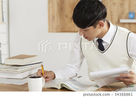 學生，學習，候選人 34388861