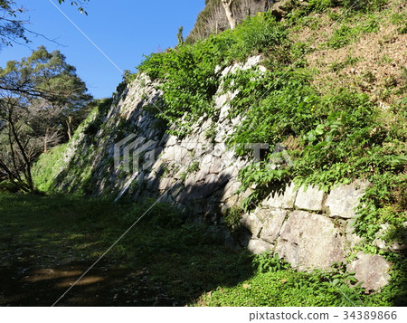 Takanabe Castle Ishigaki 34389866