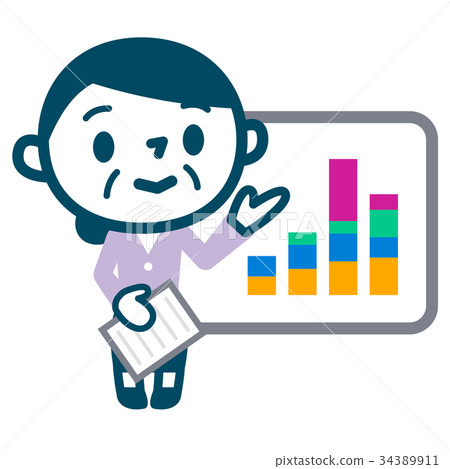 Senior woman analyzing 34389911