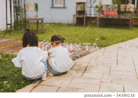 younger, chum, pal 34390138