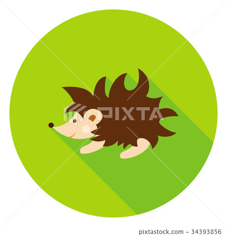 Hedgehog Circle Icon Hedgehog Circle Icon 34393856