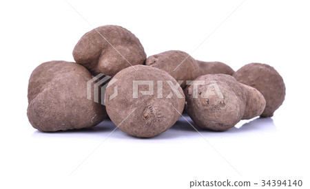 yam on white background yam on white background 34394140