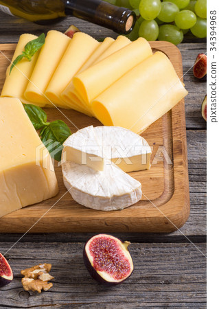 Different kind of cheese 34394968