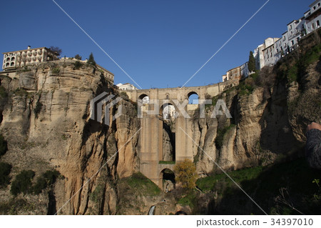 Amazing view of Ronda Tahoe Valley and Nuevo Bridge Amazing view of Ronda Tahoe Valley and Nuevo Bridge 34397010