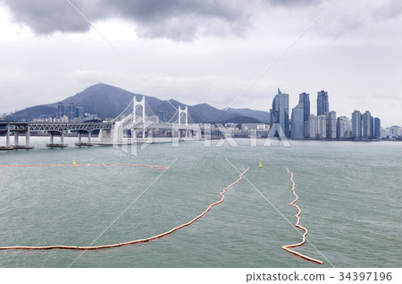 Gwangan Bridge, Marine City, Swimman, Haeundae-gu, Busan Gwangan Bridge, Marine City, Swimman, Haeundae-gu, Busan 34397196