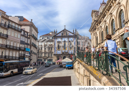 Central of porto cityscape , Portugal Central of porto cityscape , Portugal 34397506