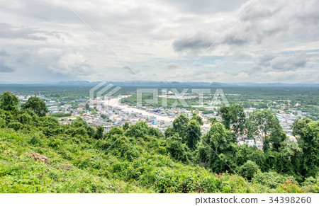 Fisherman village in Chumphon Fisherman village in Chumphon 34398260