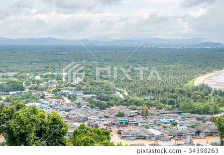 Fisherman village in Chumphon Fisherman village in Chumphon 34398263