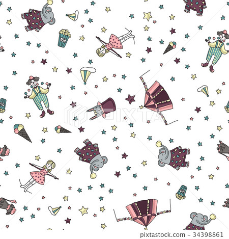 Traveling chapiteau circus. Performers, trained Traveling chapiteau circus. Performers, trained 34398861