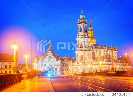 Downtown of Dresden, Germany 34401464