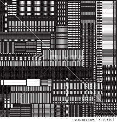 Abstract texture. Geometric line seamless pattern - Stock Illustration ...