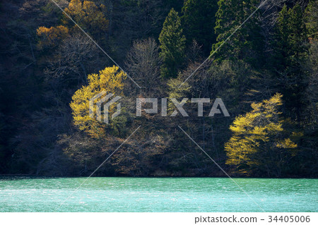 Lake shores of spring 34405006