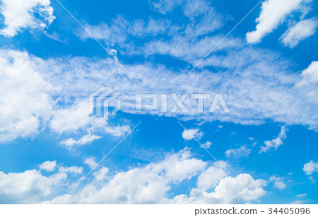  Clouds Sky Blue Sky White Cloud Autumn Sky Late Summer Sky Background Material Cloud Blue Sky Synthetic Background 34405096
