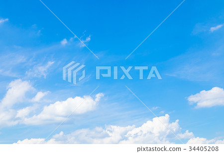  Clouds Sky Blue Sky White Cloud Autumn Sky Late Summer Sky Background Material Cloud Blue Sky Synthetic Background 34405208