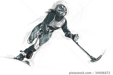 Athletes with physical disabilities- ALPINE SKIING 34406872