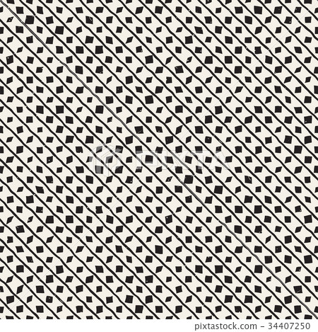 Hand drawn style ethnic seamless pattern. Abstract 34407250